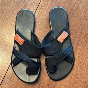 Sport Comfort Women's Black Slide Sandals NWT